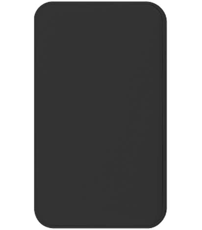 Full Color Qi 2-Go Wireless Charging Power Bank - Black