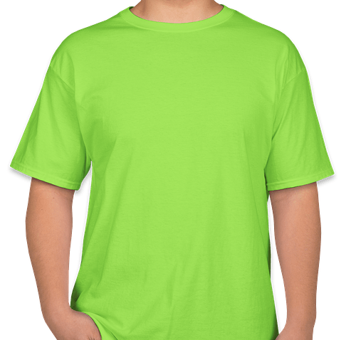 Hanes 100% Cotton T-shirt - Color: Lime