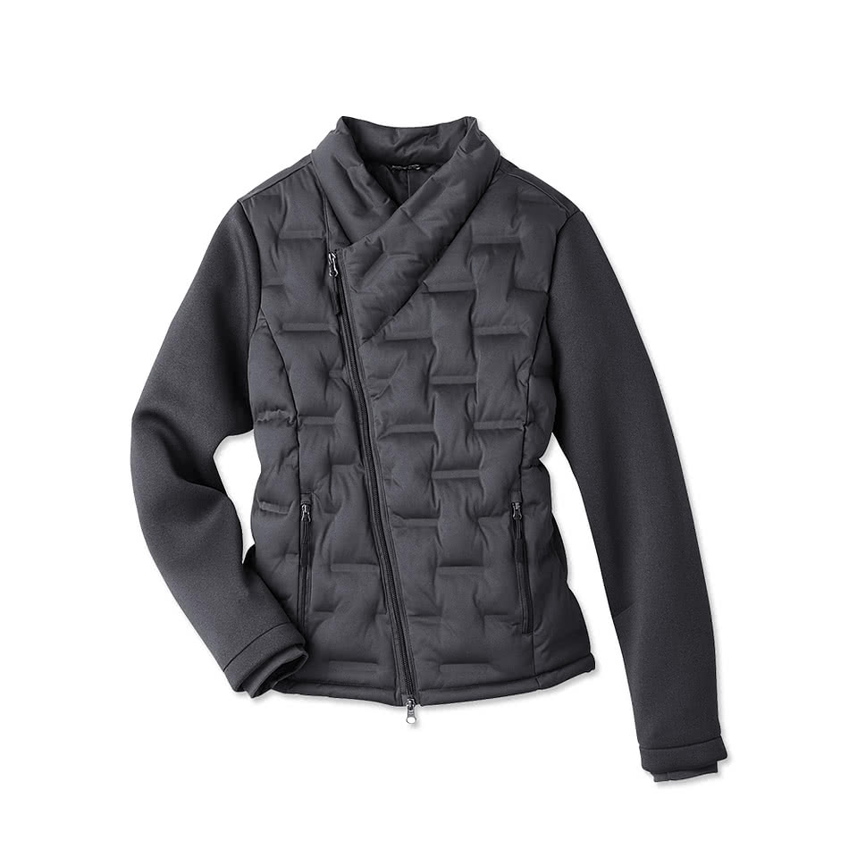 hybrid padded jacket