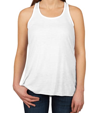 Download Custom Canada - Bella + Canvas Women's Flowy Racerback ...