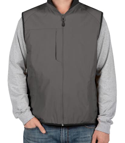 Port Authority Challenger Vest - Steel Grey / True Black