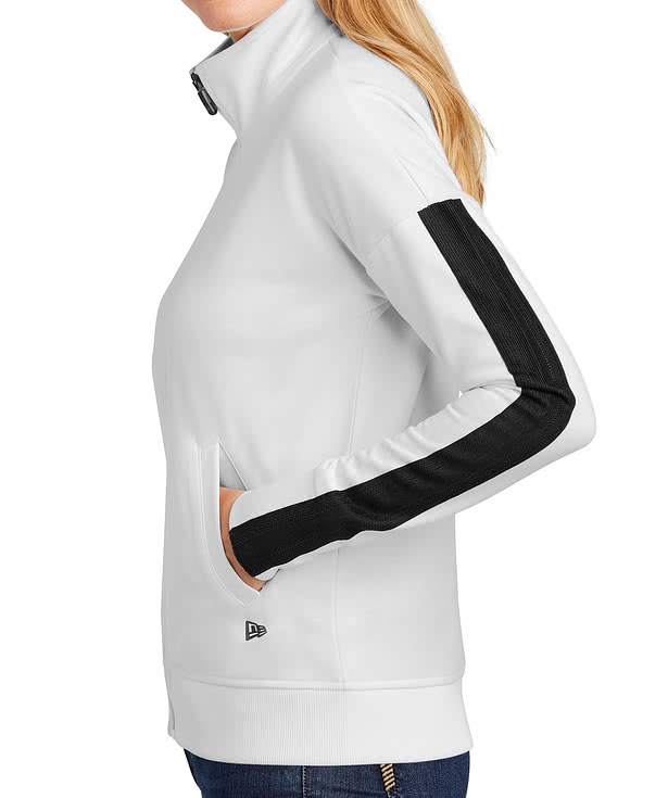 Custom New Era Women's Track Jacket Design Track Jackets Online at