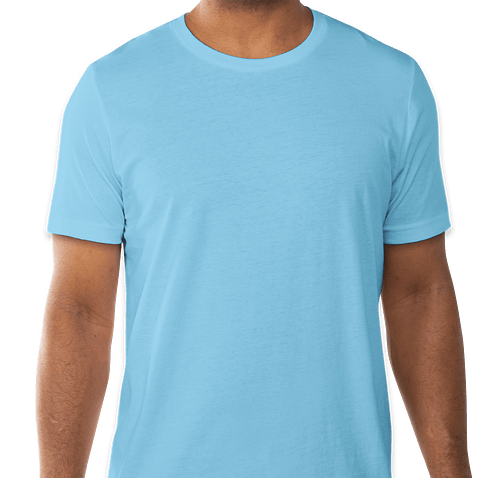 Bella + Canvas Jersey T-shirt - Color: Ocean Blue