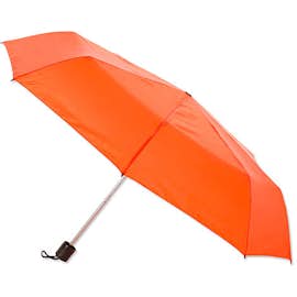 42" Arc Budget Solid Telescopic Folding Umbrella