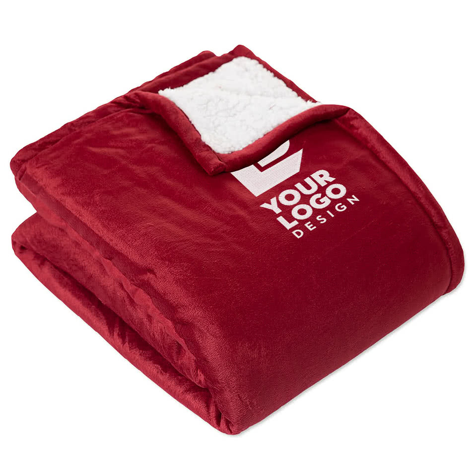 Custom Port Authority Mountain Lodge Blanket Design Blankets Online