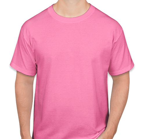 Hanes Tagless T-shirt - Color: Pink