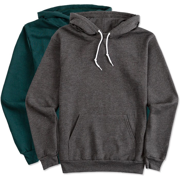 American Apparel Flex Fleece Drop Shoulder Pullover Hoodie