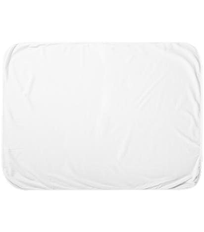 Rabbit Skins Jersey Baby Blanket - White