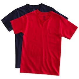 Canada - Fruit of the Loom 100% Cotton V-Neck T-shirt