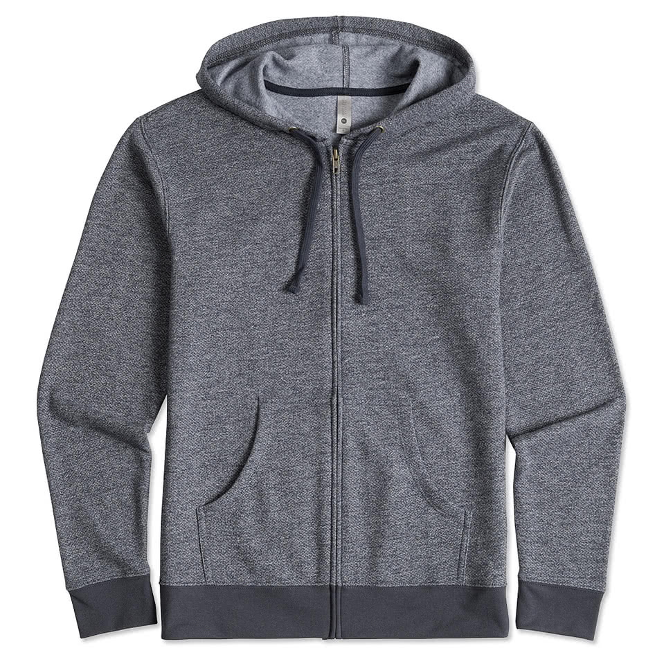 next level zip up hoodie