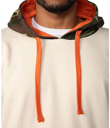 Code Five Camo Colorblock Pullover Hoodie - Other View: 4