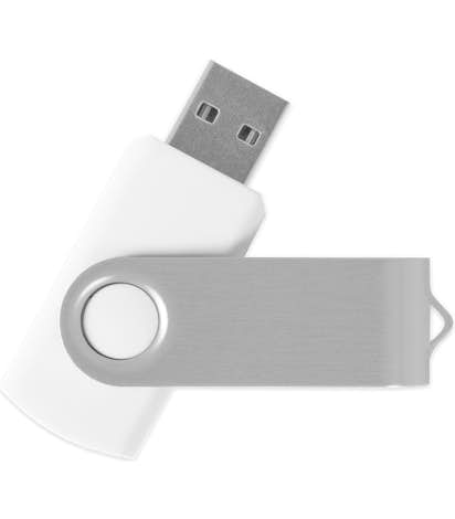 Rotate USB Flash Drive 8GB - White