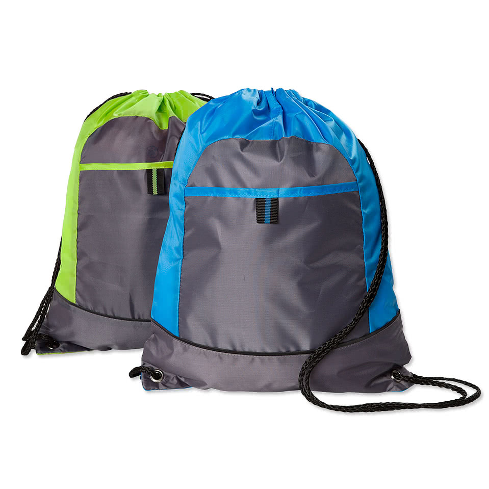 port authority drawstring bag