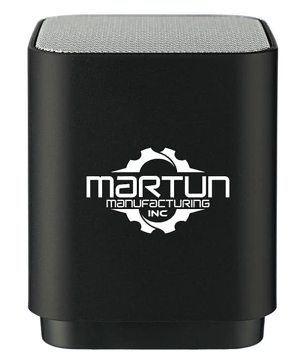 Custom Laser Engraved Light Up Logo Bluetooth Speaker - Design Speakers