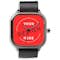 Gunmetal Watch with Vegan Leather Band