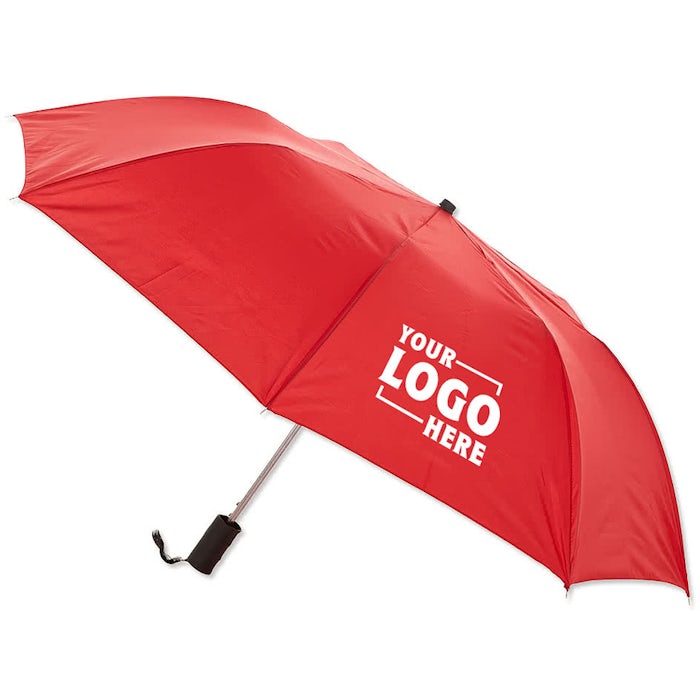 Arc Auto Open Solid Telescopic 44" Folding Umbrella