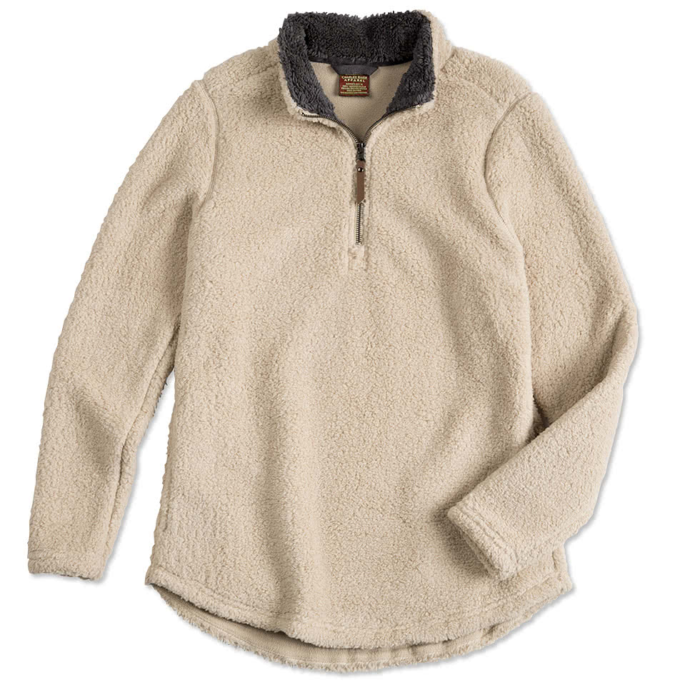 pullover fuzzy fleece