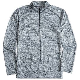 Badger Heather Quarter Zip Performance Shirt