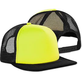 District Neon Flat Bill Snapback Hat