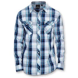 Burnside Lightweight Plaid Woven Long Sleeve Shirt