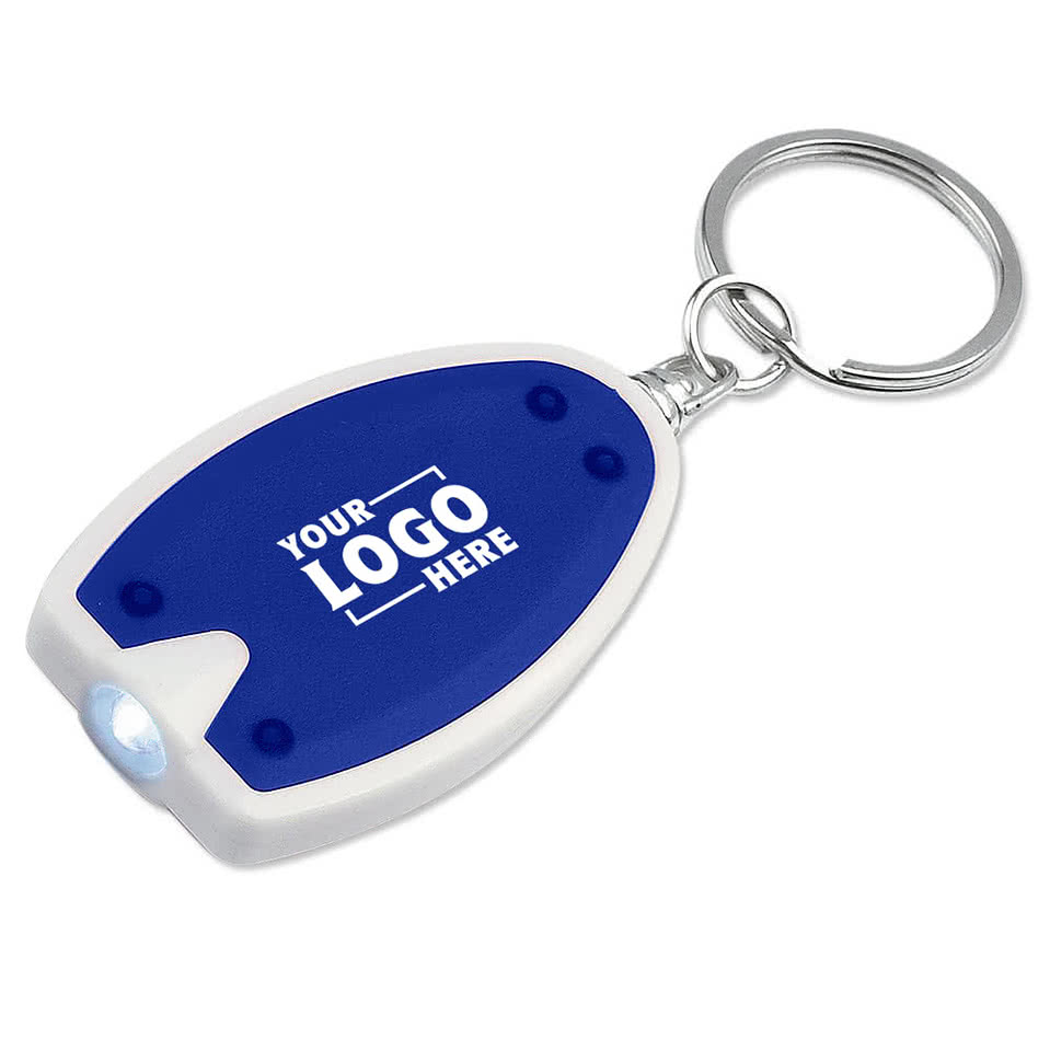 Custom Bright LED Keychain Design Keychains Online at