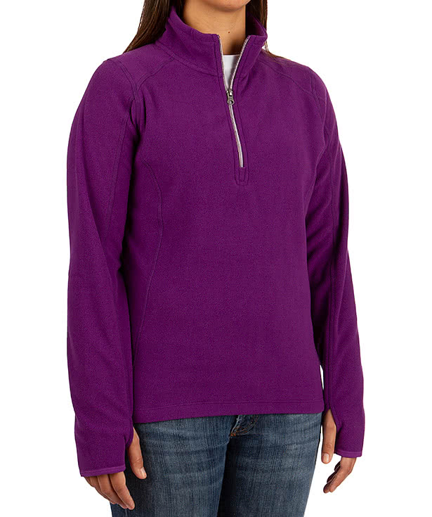 Custom Port Authority Women's Quarter Zip Microfleece Pullover Design