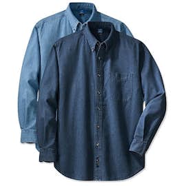 Port & Company Denim Shirt