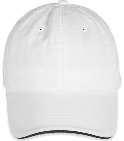 Bayside Sandwich Bill USA Hat - White / Navy