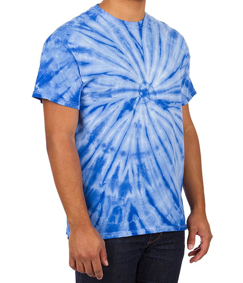 Custom Dyenomite 100% Cotton Tonal Tie-Dye T-shirt - Design Short