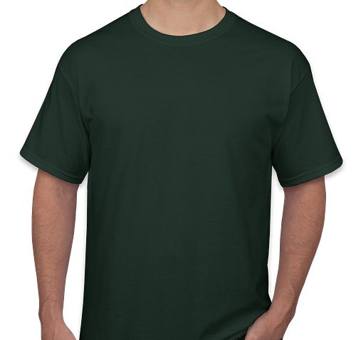 Port & Company Core Cotton T-shirt - Color: Dark Green