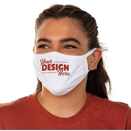 Customized Royal Apparel USA‑Made Organic Cotton Face Mask with Filter Pocket