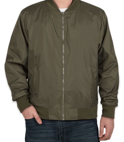 Charles River Lightweight Flight Jacket - Olive