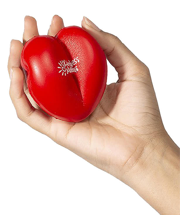 Custom Heart Stress Reliever Design Stress Balls Online at