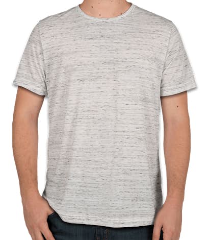 Bella + Canvas Melange Blend T-shirt - White Marble