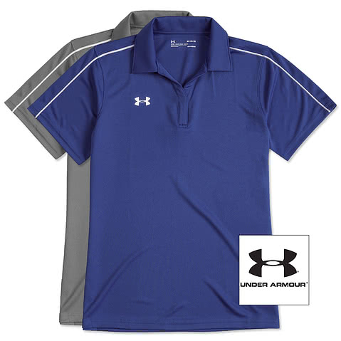 under armour embroidered polo shirts