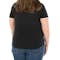 Hanes Women's Just My Size Plus V-Neck T-shirt - Other View: 2