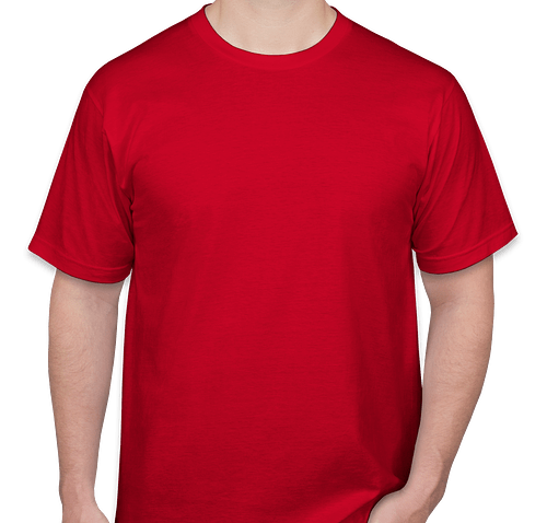 Anvil Jersey T-shirt - Color: Red