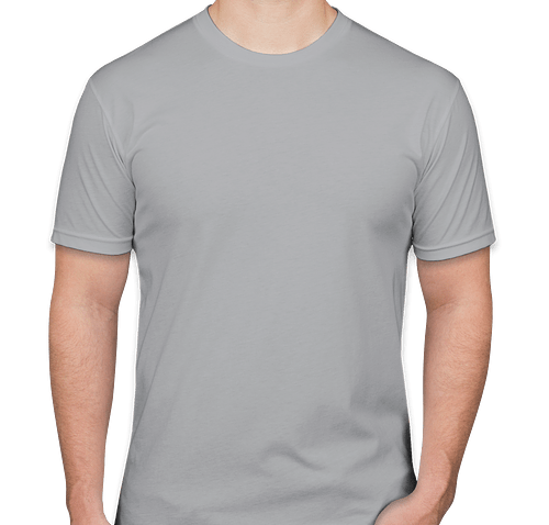 Next Level Jersey T-shirt - Color: Light Grey