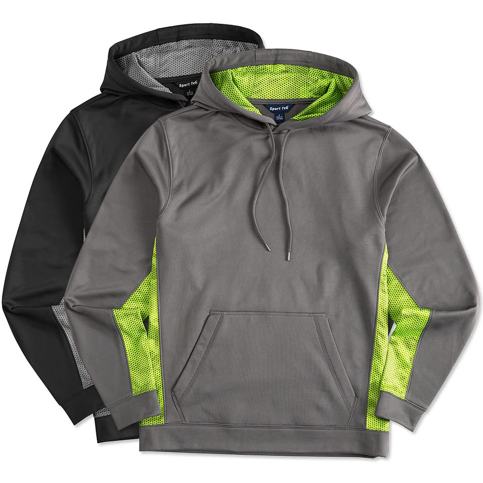 sport tek camohex hoodie