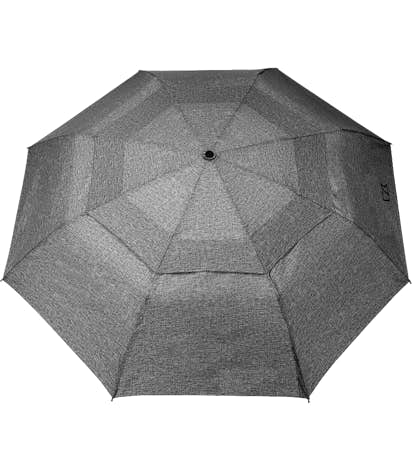 46" Cutter & Buck Auto Open/Close Vented Umbrella - Charcoal