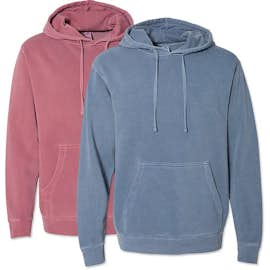 Independent Trading Pigment Dyed Pullover Hoodie