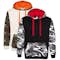 Code Five Camo Colorblock Pullover Hoodie