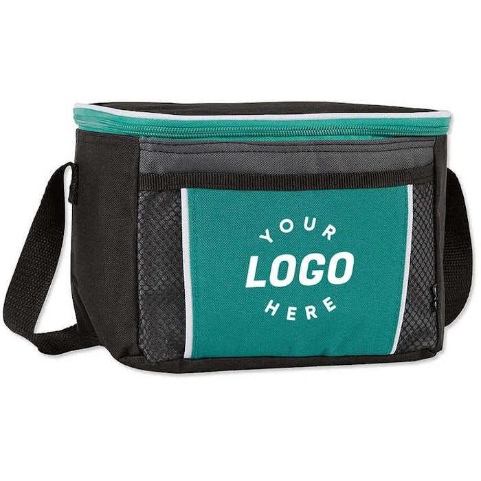 KOOZIE ® Contrast 6 Can Lunch Cooler