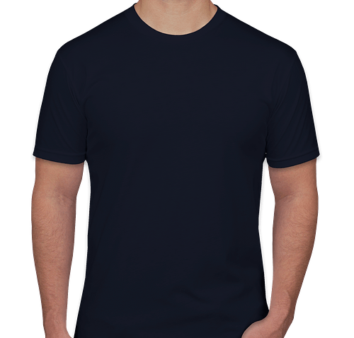 Next Level USA-Made Jersey T-shirt - Color: Midnight Navy