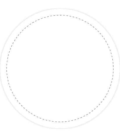 Full Color 3.5 in. Circle Roll Labels (500 per roll) - White