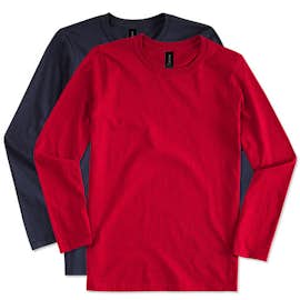 Canada - Gildan Softstyle Long Sleeve Jersey T-shirt