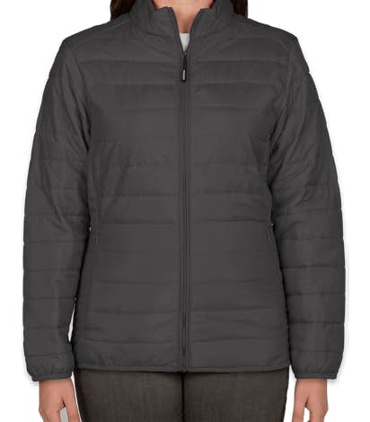 Core 365 Women's Insulated Packable Puffer Jacket - Carbon