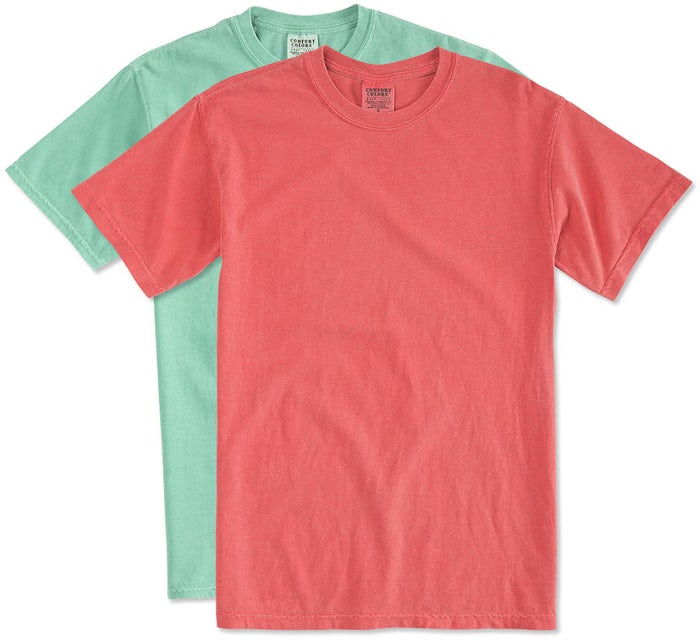 Custom Comfort Colors 100% Cotton - Design Sleeve T-shirts Online at CustomInk.com