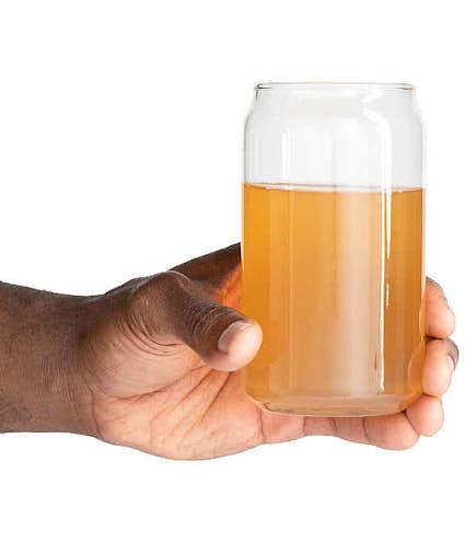 16 oz. Soda Can Glass - Other View: 1