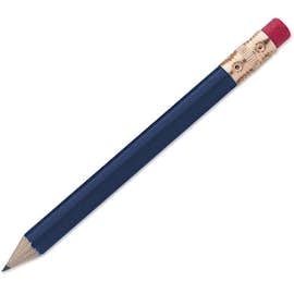 Round Wood Golf Pencil with Eraser